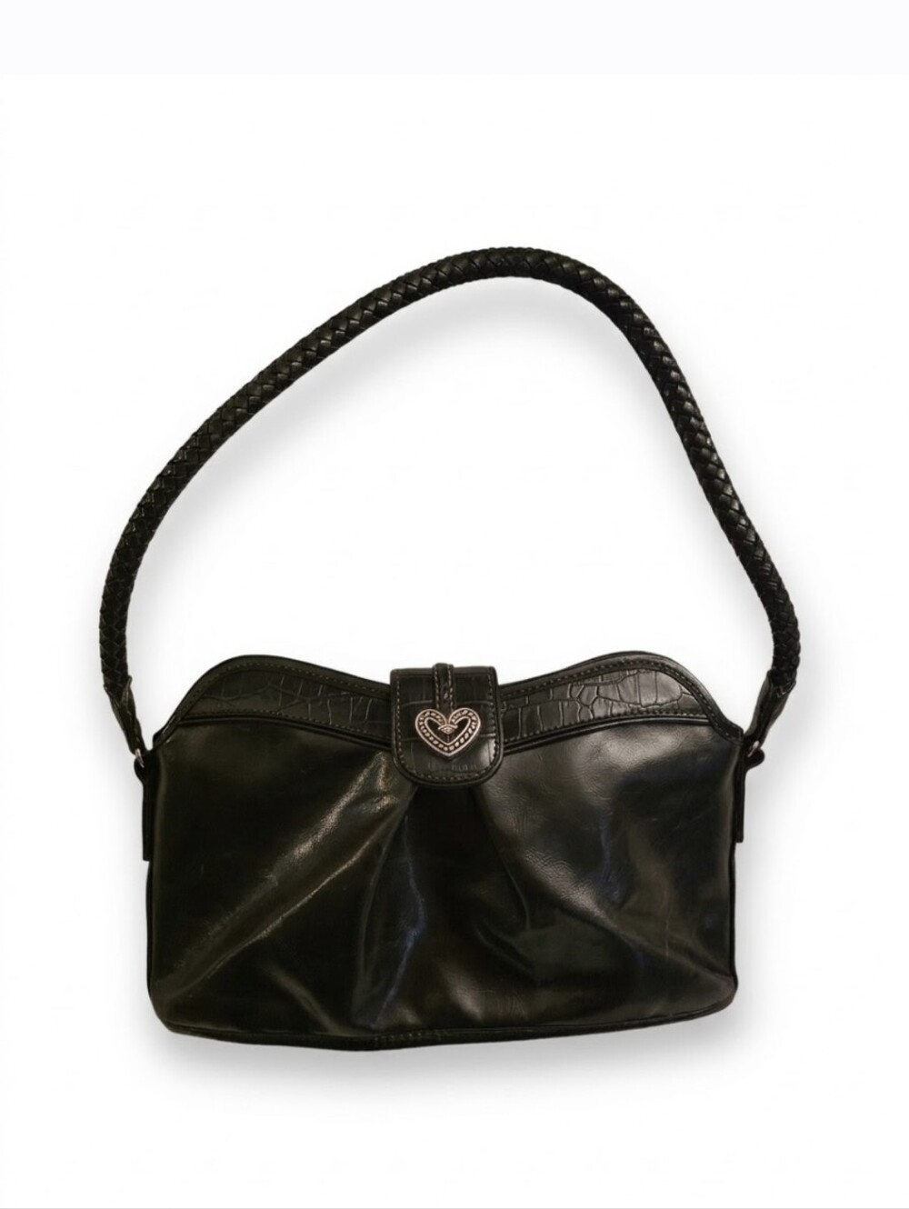 Vintage Brighton Black leather handbag